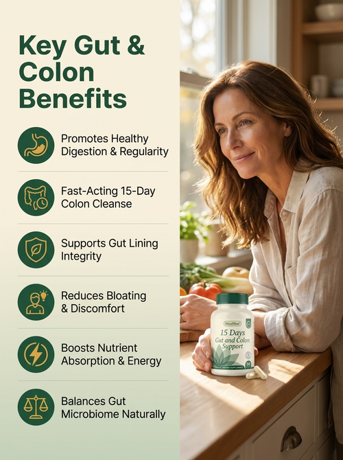 Maxlifee 15 in 1 Gut and Colon Support