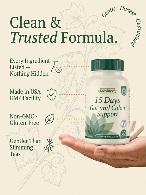 Maxlifee 15 in 1 Gut and Colon Support
